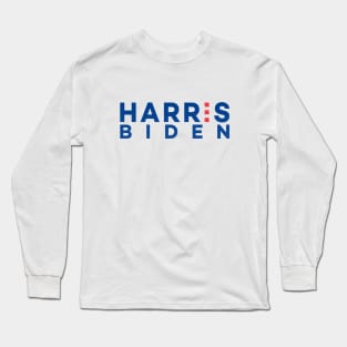 Harris Biden 2020 - Blue letters Long Sleeve T-Shirt